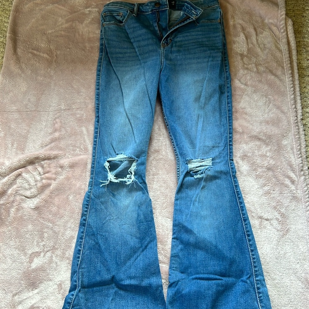 Hollister high-rise vintage flare jeans